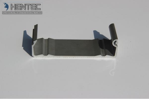 Industrial Aluminum Extrusions Profiles Channel Used In Trains Machinery