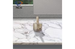 China Glass Hole Processing Diamond Core Drill with Round Shank supplier