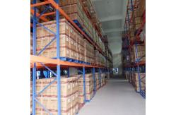 China Heavy Duty Adjustable Stackable Steel Pallet Racking 4 Tons / Layer supplier