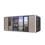20FT Prefabricated Luxury Capsule Apple Pod Modular Stylish House for sale