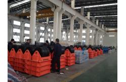 China Heavy Duty Rotator Turning Rolls Steel / Polyurethane Wheel 150T bolt supplier
