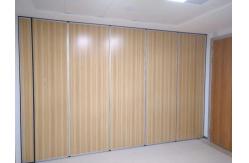 China Aluminium Track Roller Melamine Movable Partition Walls For Conference Room supplier