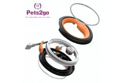 China Retractable Double Handle Led Lighting Dog Collar Leash supplier