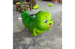 China Amusement Park Caterpillar Scooter Playground Equipment Realistic Cartoon Ride supplier