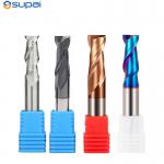 2Flutes Endmills Cutter Alloy Coating Tungsten Steel Cutting Tool CNC Maching Endmills for sale