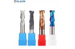 China 2Flutes Endmills Cutter Alloy Coating Tungsten Steel Cutting Tool CNC Maching Endmills supplier