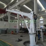 10M Telescopic Boom 2T Steel Offshore Pedestal Cranes for sale