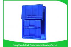 China Rectangle Folding  Plastic Storage Trays Long Service Life 545 * 420 * 380mm supplier