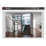 Load 400kg And Speed 1.0m/S Stable Safety Home Elevator With All Glass Enclosed Design for sale