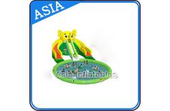 China Theme Inflatable Water Park Slides , Elephant Water Slide , Outdoor Playground Water Park supplier