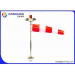 Red and White Wind Sock Wind Cone for Indicating Heliport Wind Direction for sale