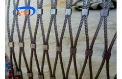 China Decorative Ferrule Balustrade Cable Mesh Flex Strong With Long Lifespan supplier