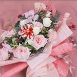 60cm*60cm Personalized Flower Wrapping Paper with Fashion Flower Letter Print