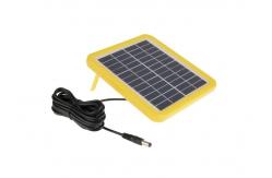 China Yellow Plastic Frame Polycrystalline Solar Panel Mini PET Laminated PV Module supplier