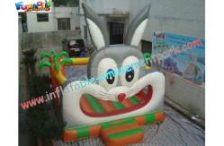 China Inflatable Rabbit Commercial Bouncy Castles With CE / EN14960 supplier