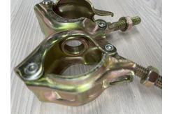 China Cast Iron Scaffolding And Accessories 48mm Diameter Pipe Clamp Swivel supplier
