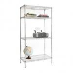 Hardware Chrome Wire Storage Racks Office Supplies Placed 14 X 36 X 48 for sale