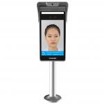 8 Inch Slim AI Face Recognition Terminal With Fever Detection for sale