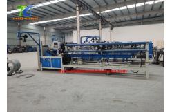China Galvanized Single Iron Wire 1.8MM Chain Link Fence Making Machine supplier