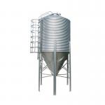 4T - 33T Chicken Feed Bin Steel Grain Feed Storage Silo For Poultry Farm for sale