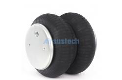 China Triangle 6325 4320 Double Rubber Air Spring AIRSUSTECH 2B6910 Total Stroke 185MM supplier