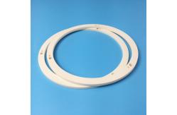 China Perforated Custom Ceramic Parts annular Shape Zirconia Material supplier
