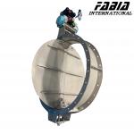 Center Line Pipe Air Valve Pneumatic Industrial Butterfly Valve for sale