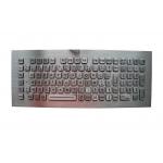 Embedded Rugged Backlit USB Keyboard IP67 Kiosk Stainless Steel Industrial Keyboard
