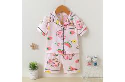 China Watermelon Pattern Cotton Button Up Pj Set Sleepwear Skin carefully 150cm height supplier