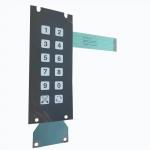 Customized Membrane Keypad Overlay Thin Durable and Customized ABS Material for sale