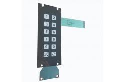 China Customized Membrane Keypad Overlay Thin Durable and Customized ABS Material supplier