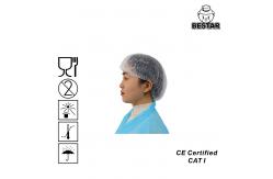 China White Surgical Hood Disposable 35CM FDA Disposable Hood With Face Shield supplier