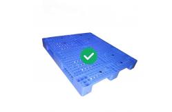 China PE Stackable Heavy Duty Plastic Pallets 1300X1100 Ventilated deck supplier