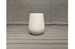 China Hand Carved Reinforced Clay Planter Customed For Eco-friendly Gardens supplier