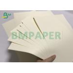 Cream Offset Printing 100gsm 140gsm Uncoated Ivory Paper Sheet 24 * 35 for sale