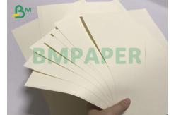 China Cream Offset Printing 100gsm 140gsm Uncoated Ivory Paper Sheet 24 * 35 supplier