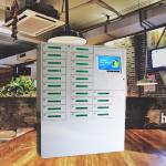 Quick Charge Coin Operated Cell Phone Charging Stations Shopping Mall Use
