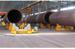 China 1000 Tons Hydraulic Welding Rotator Offshore Monopile Fit Up Rotator supplier