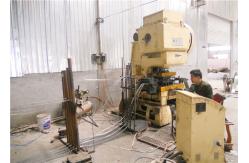 China 11 Strips Razor Barbed Wire Machine 2000KG With PLC Control Punching supplier