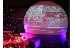 China Custom Inflatable Event Tent / Portable Planetarium Dome For Digital Projection supplier