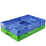 Plastic Foldable Collapsible Crate Storing Fruits Vegetables Stackable Utility