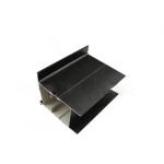 Curtain Wall Anodized Aluminium Frame , Rectangle Aluminium Edge Trim Profiles for sale