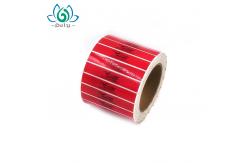 China PET Material SGS Custom Tamper Evident Stickers in rolls supplier