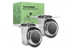 China Two Handle Wire Mesh Dome Replacement Teapot Infuser Basket SS304 supplier