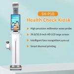 Bluetooth Body Fat Machine 210cm Height Weight Scale Blood Pressure Weighing for sale