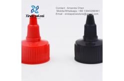 China Custom Durable Screw Top Lids Plastic Twist Point Mouth Cap supplier