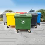 1100 Liter Plastic Recycle Outdoor Waste Bin Large Garbage Bins for sale