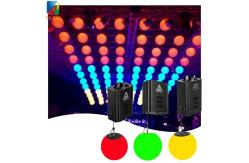 China Sphere RGB LED Lifting Ball 15cm 20cm Dia For Lighting Entertainment supplier