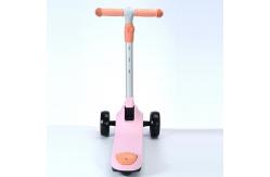 China Children'S Three Wheel Kick Scooter Toy Pedal Hand Push Baby Scooter supplier