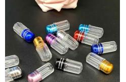 China 1ml Polypropylene Empty Capsule Bottles Clear Plastic Capsule Bottle supplier